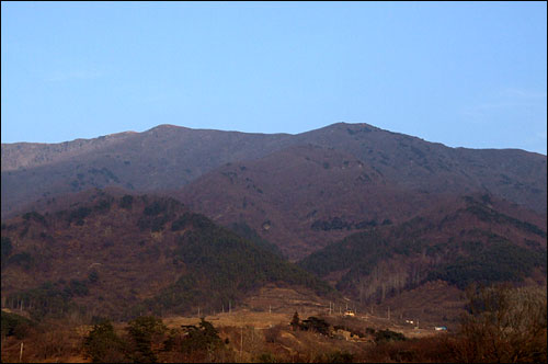 만복이 가득한 지리산 만복대의 모습입니다. 